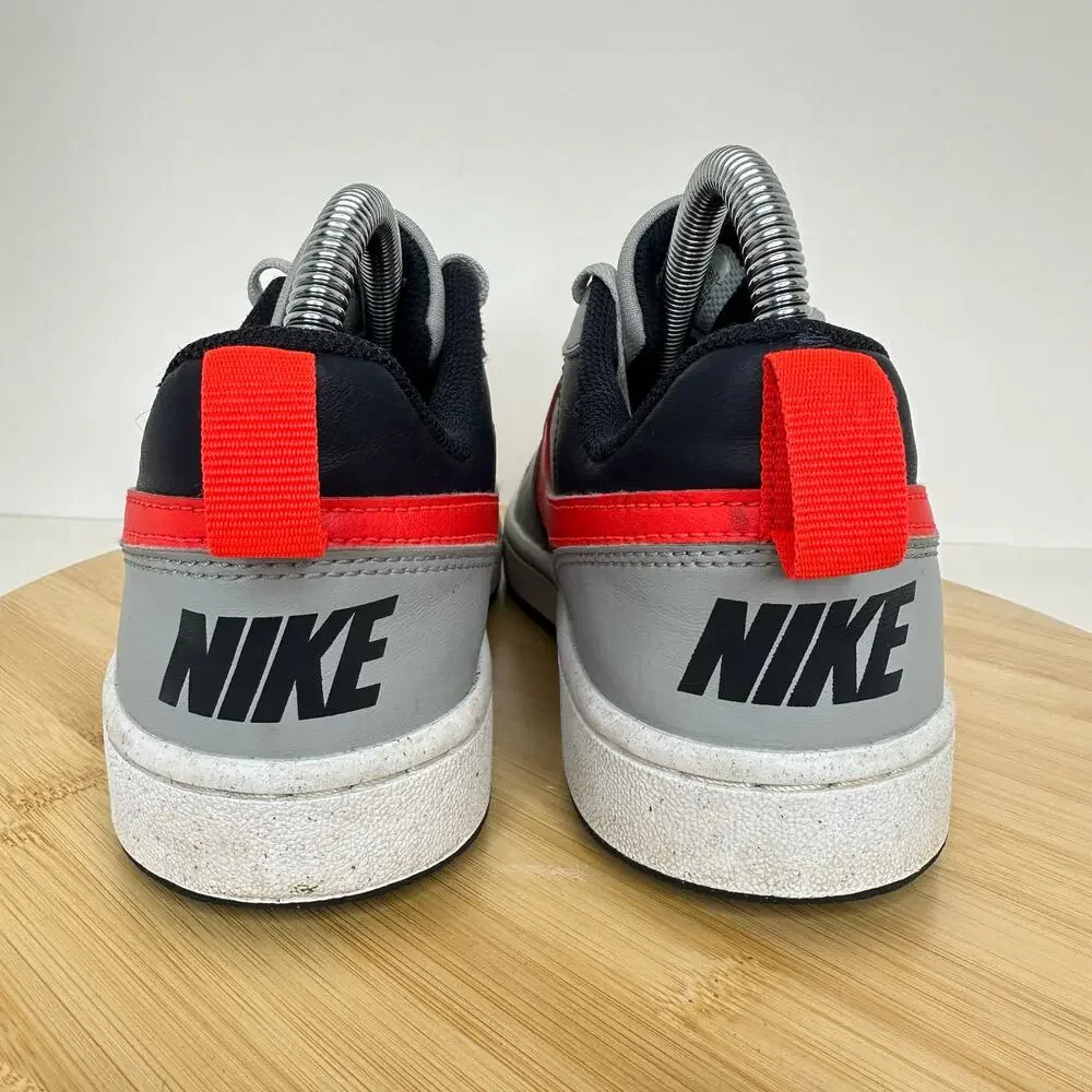 Nike Court Borough Low 2 Sneaker Lace Up Shoes DV5456 Size Youth 5.5